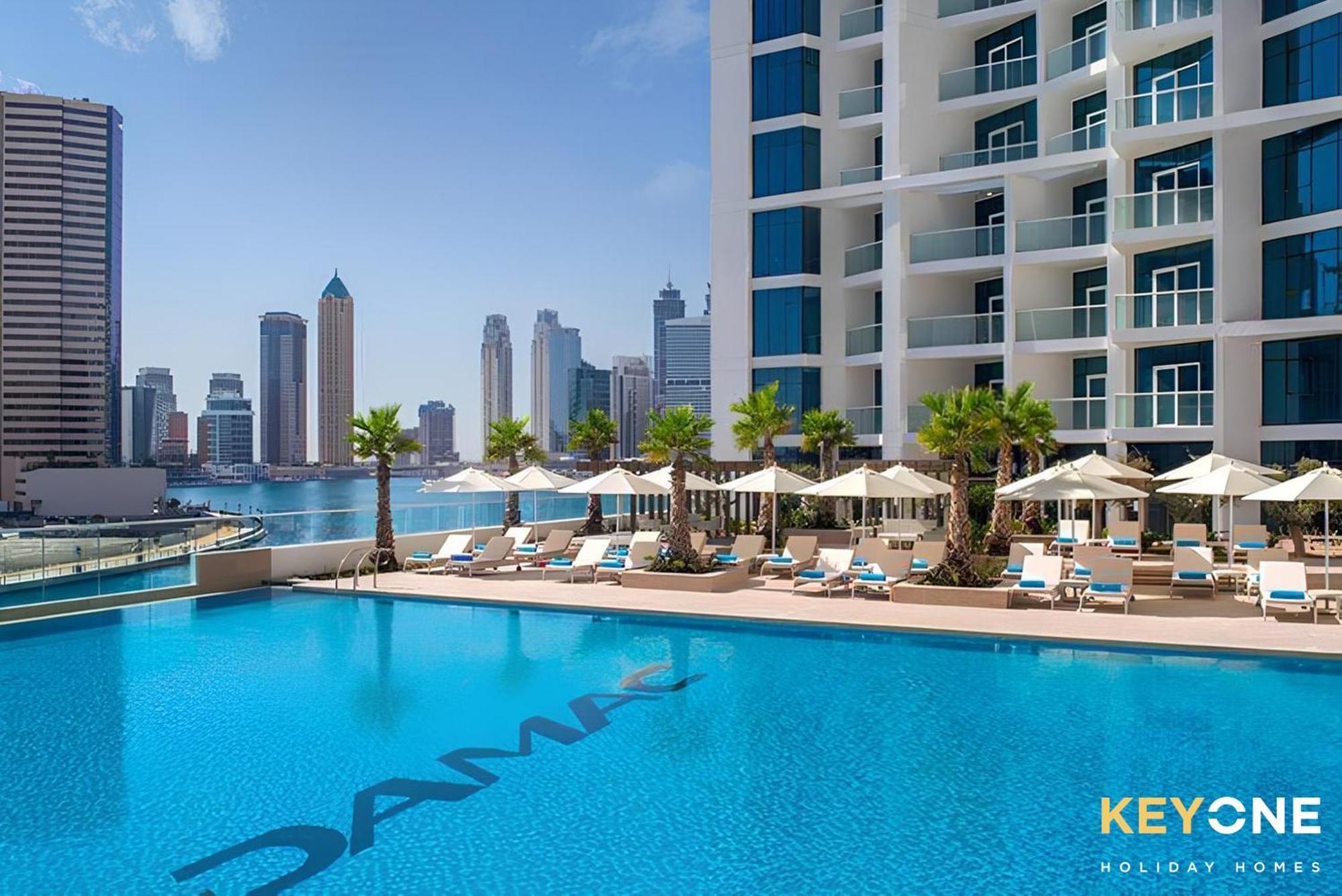 KeyOne - Studio in DAMAC Maison Privé Dubai Exterior foto