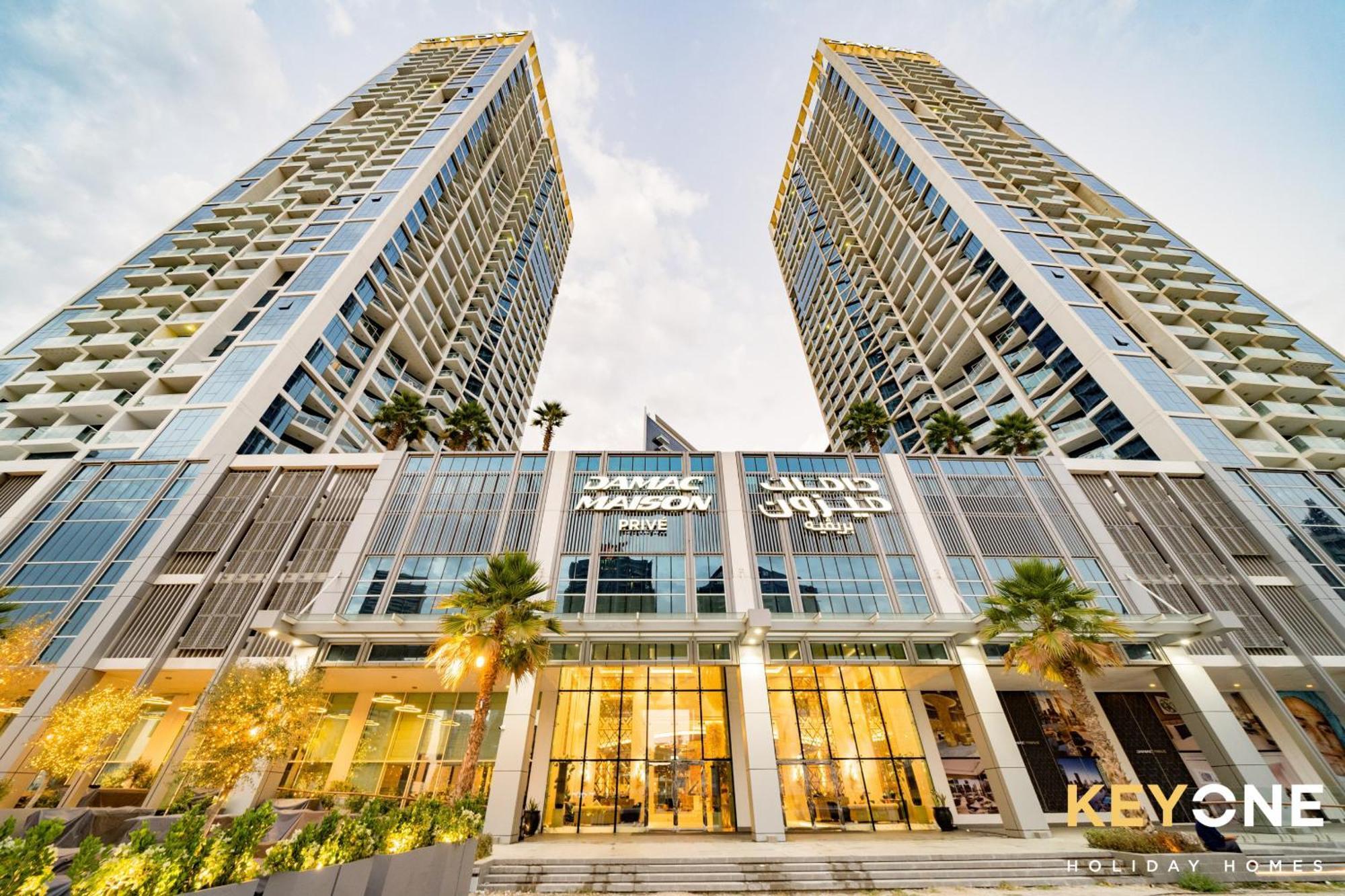 KeyOne - Studio in DAMAC Maison Privé Dubai Exterior foto