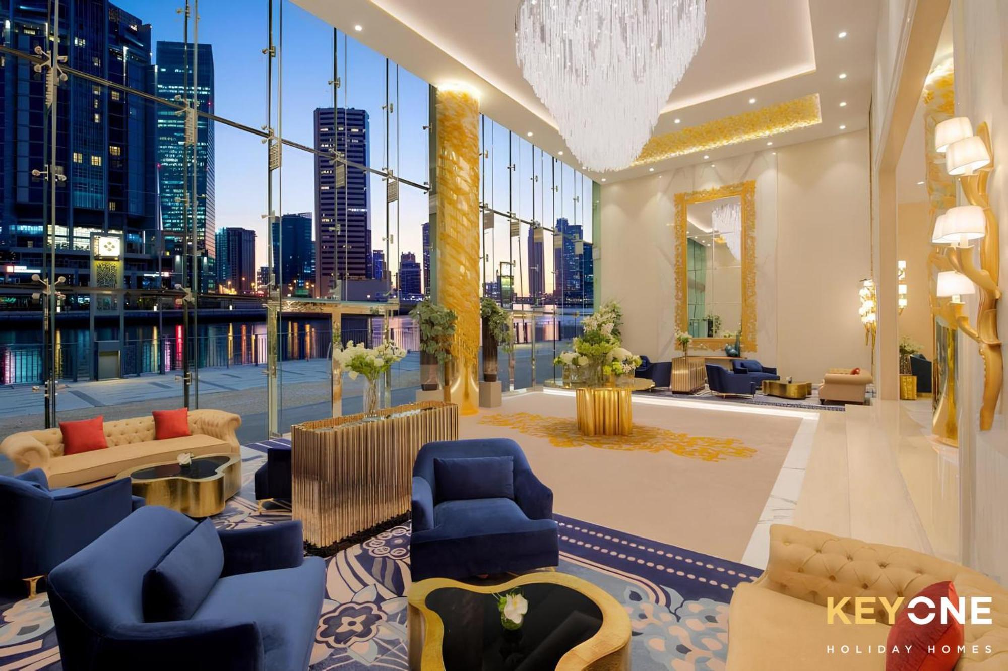 KeyOne - Studio in DAMAC Maison Privé Dubai Exterior foto