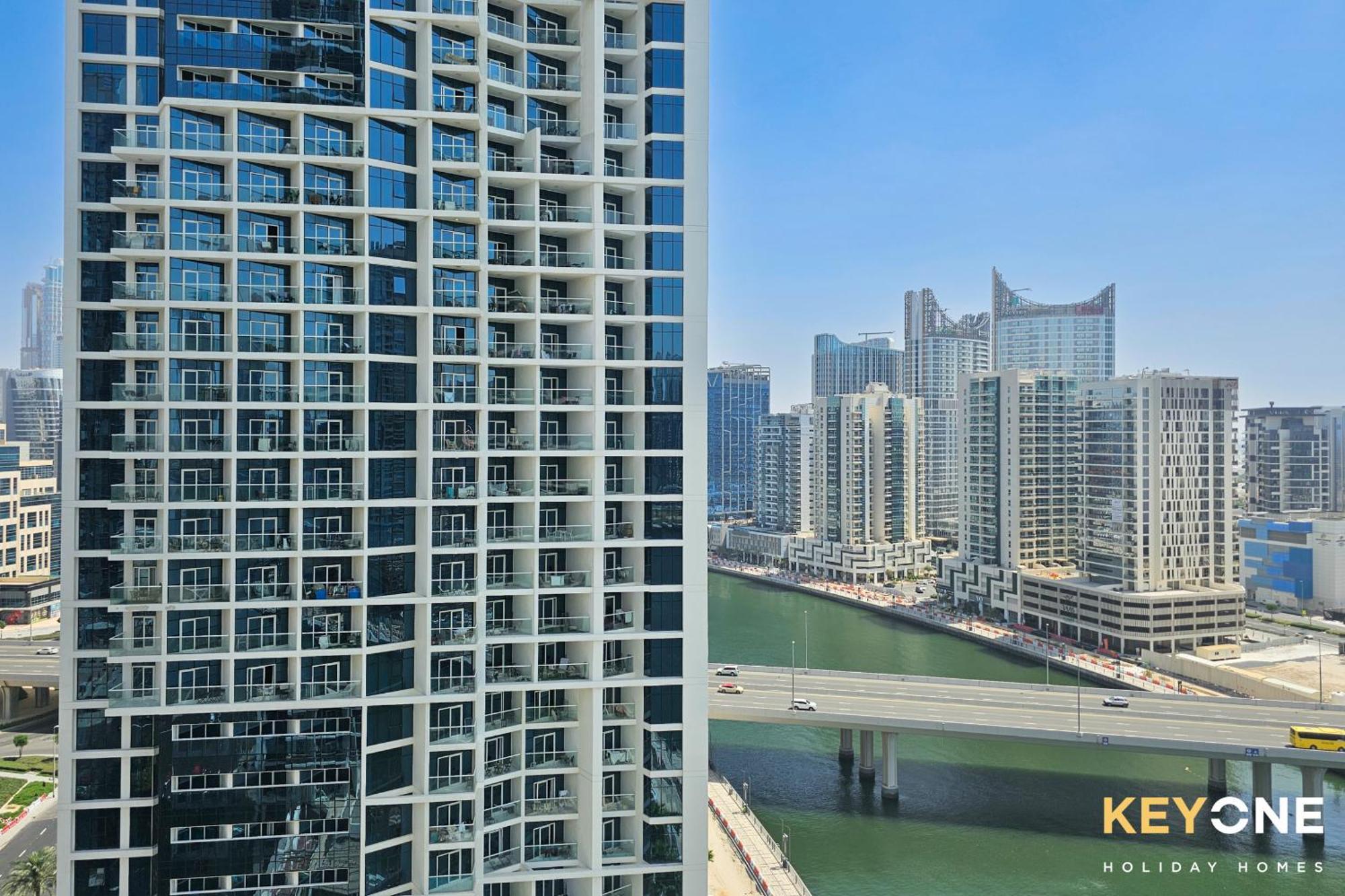 KeyOne - Studio in DAMAC Maison Privé Dubai Exterior foto