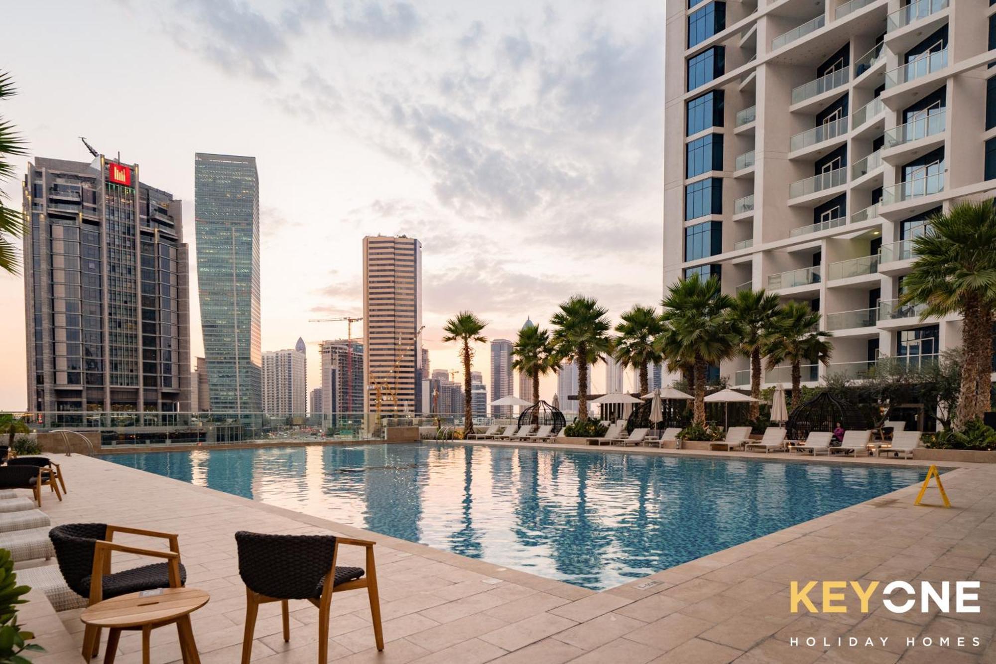 KeyOne - Studio in DAMAC Maison Privé Dubai Exterior foto